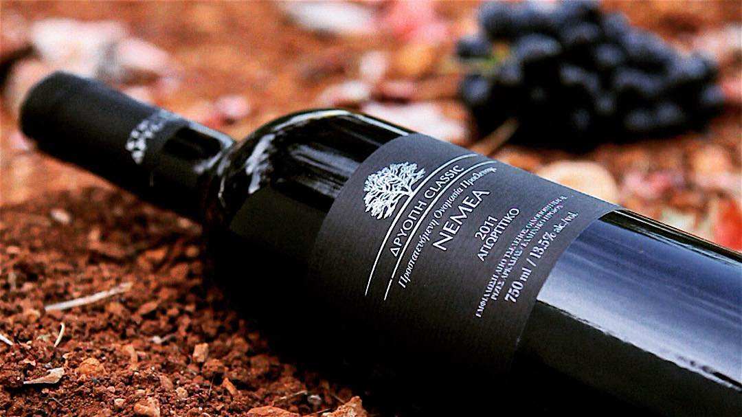 Driopi Nemea Reserve Rotwein aus Agiorgitiko Trauben mit Holzfassausbau und fruchtigen Noten