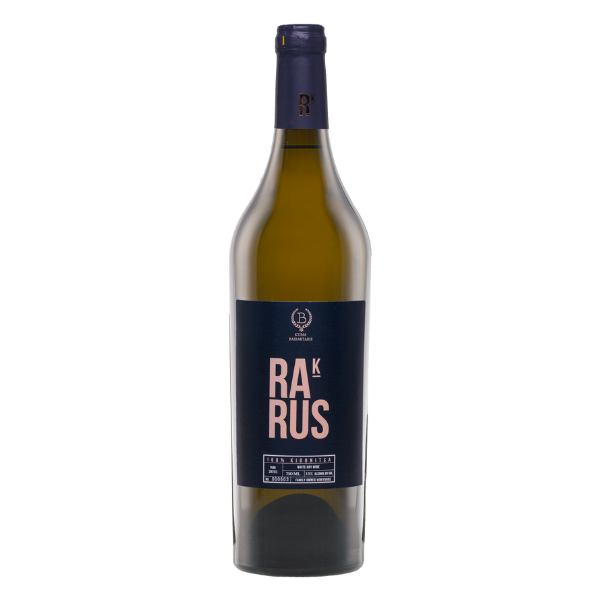 Ktima Bairaktaris Rarus Kydonitsa Weißwein aus Trockenreben in eleganter Flasche mit modernem Etikett