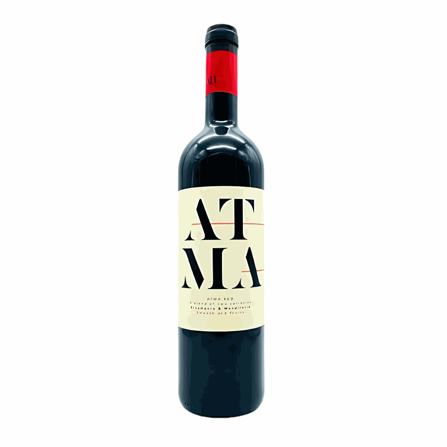 Atma Rot Thymiopoulos Rotwein 2021 aus Makedonia mit Xinomavro und Mandilaria Trauben, fruchtig und samtig, 13% Vol.