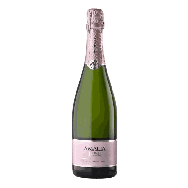 Amalia Brut Rosé Schaumwein Flaschengärung Agiorgitiko trocken elegant