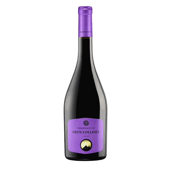 Tselepos Deux Collines Rotwein 2020 aus Tegea mit Cabernet Sauvignon, Merlot und Kolliniatiko, trocken und holzfassgereift
