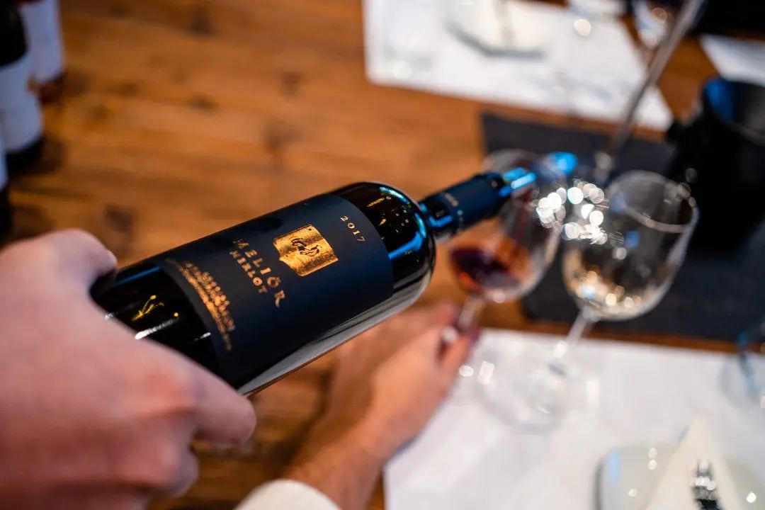 Papagiannakos Melior Merlot 2022 Rotwein aus Zentral Griechenland mit Barriqueausbau und fruchtig samtigem Geschmack