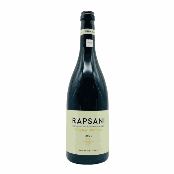 Terra Olympus Terra Petra Rapsani PDO Rotwein 2020 mit Xinomavro Trauben