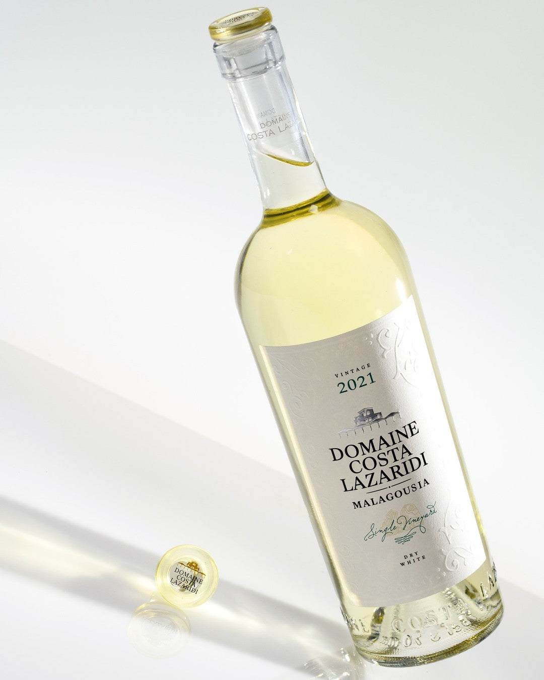 Malagousia Domaine Costa Lazaridi Weißwein 2024 aus Drama, fruchtig, frisch, elegant