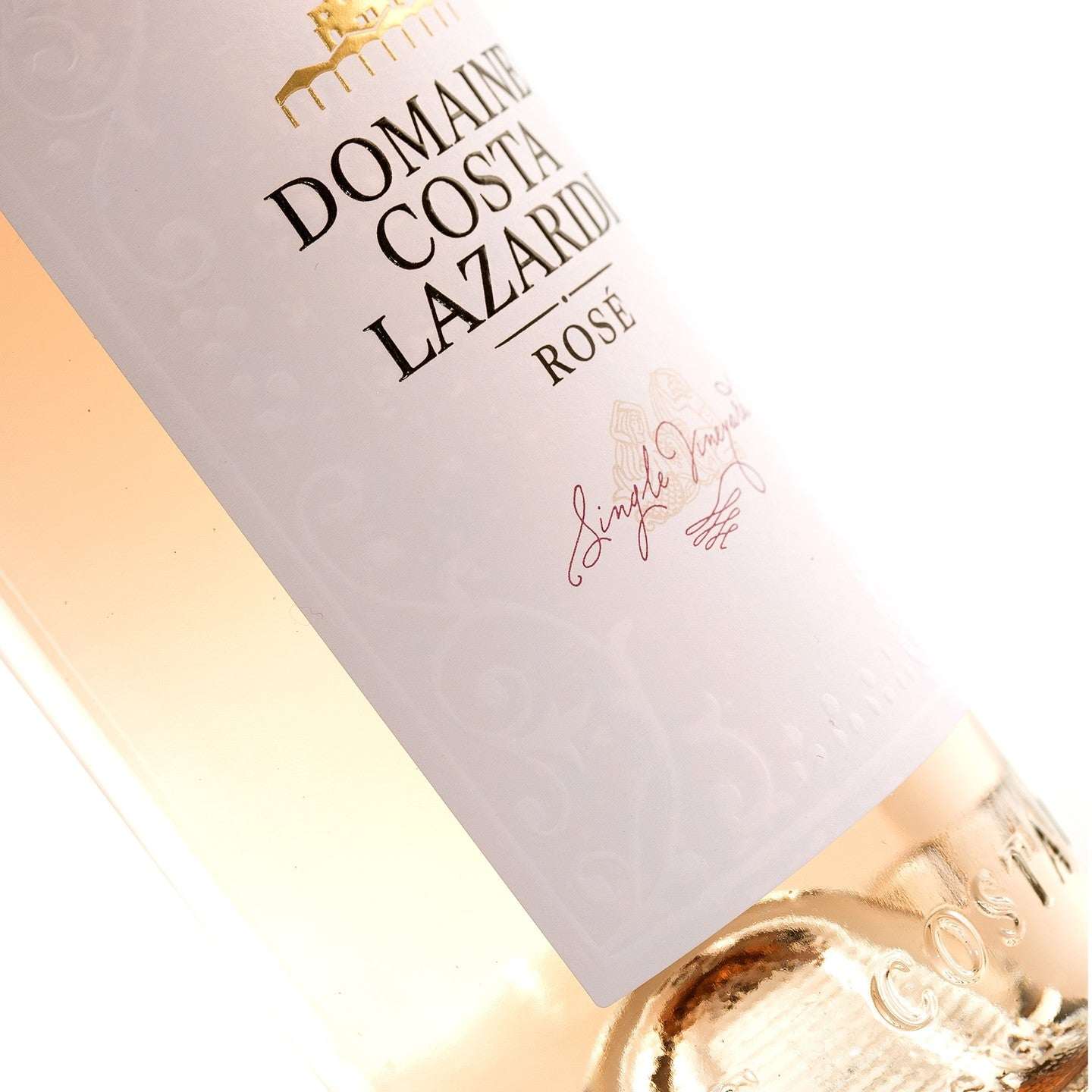 Domaine Costa Lazaridi Rosé 2024, heller rosé Wein aus Drama PGI mit Merlot, Agiorgitiko, Grenache, fruchtig-frischer Geschmack