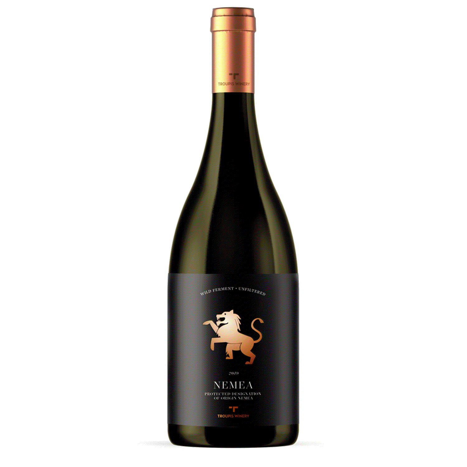 Troupis Nemea Agiorgitiko Rotwein 2021 aus Nemea PDO mit fruchtigem Bukett und mineralischer Note, 13,5% Vol. Alkohol.