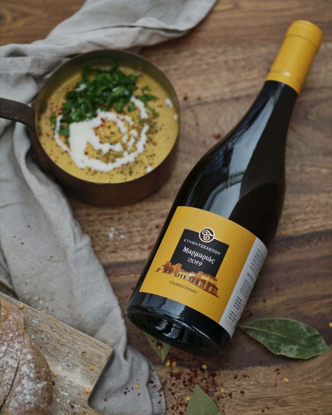 Tselepos Marmarias Chardonnay 2024 Weißwein aus Arkadien mit tropischen Aromen und Fassreifung