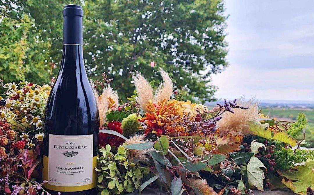 Gerovassiliou Chardonnay 2023 Weißwein Epanomi PGI Holzfass Ausbau fruchtig würzig