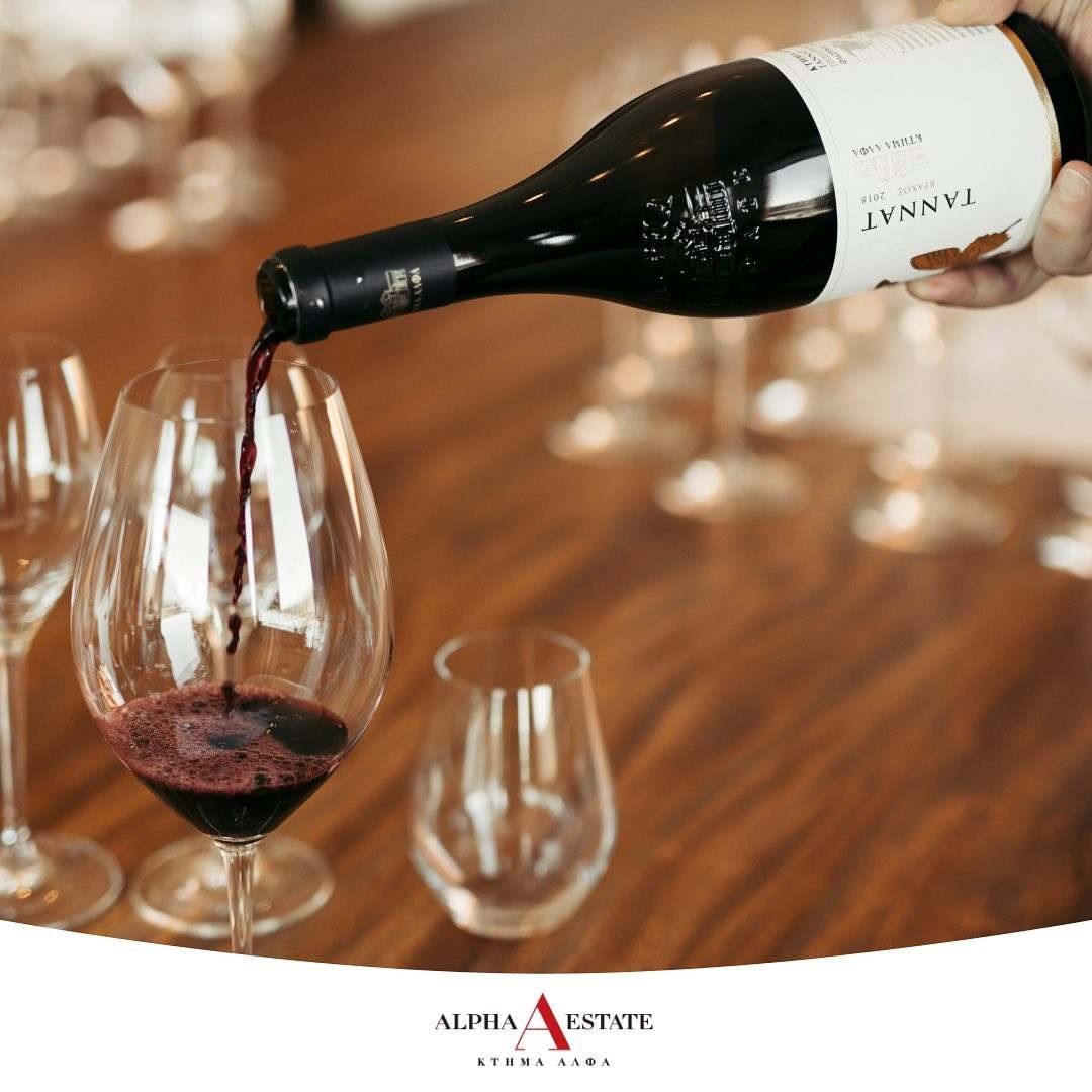 Ecosystem Tannat Alpha Estate Rotwein aus Florina 2018, unfiltriert, Holzfassreifung, reicher Geschmack mit roten Früchten und Gewürzen