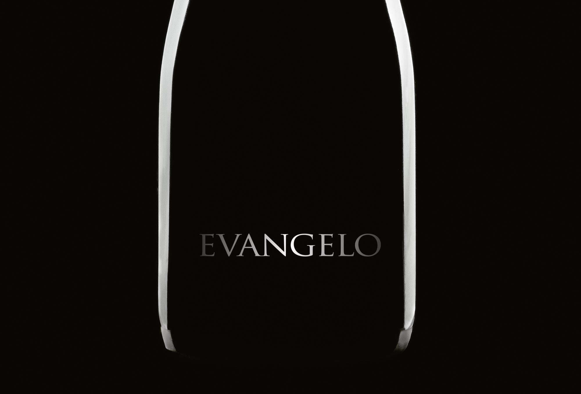 Flasche Gerovassiliou Evangelo Rotwein aus Syrah und Viognier mit elegantem Design