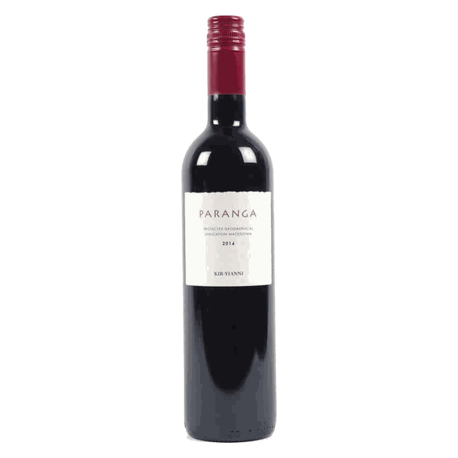 Paranga Red Kir Yianni Rotwein 2023 trocken aus Makedonia mit Schraubverschluss und Fruchtaromen