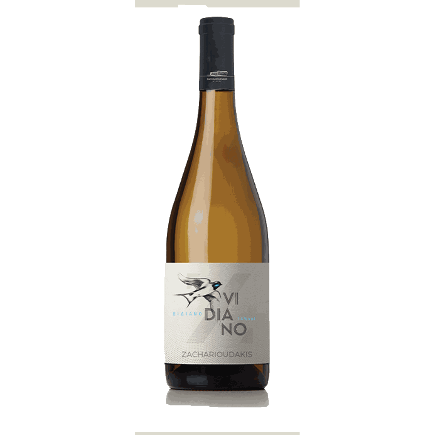 Zacharioudakis Vidiano Bio Weißwein aus Kreta 2020 mit Holzfassausbau und 14% Alkohol