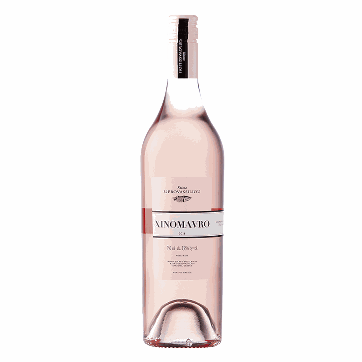 Gerovassiliou Rosé Weinflasche 2022 Xinomavro Thessaloniki PGI zartes Rosa