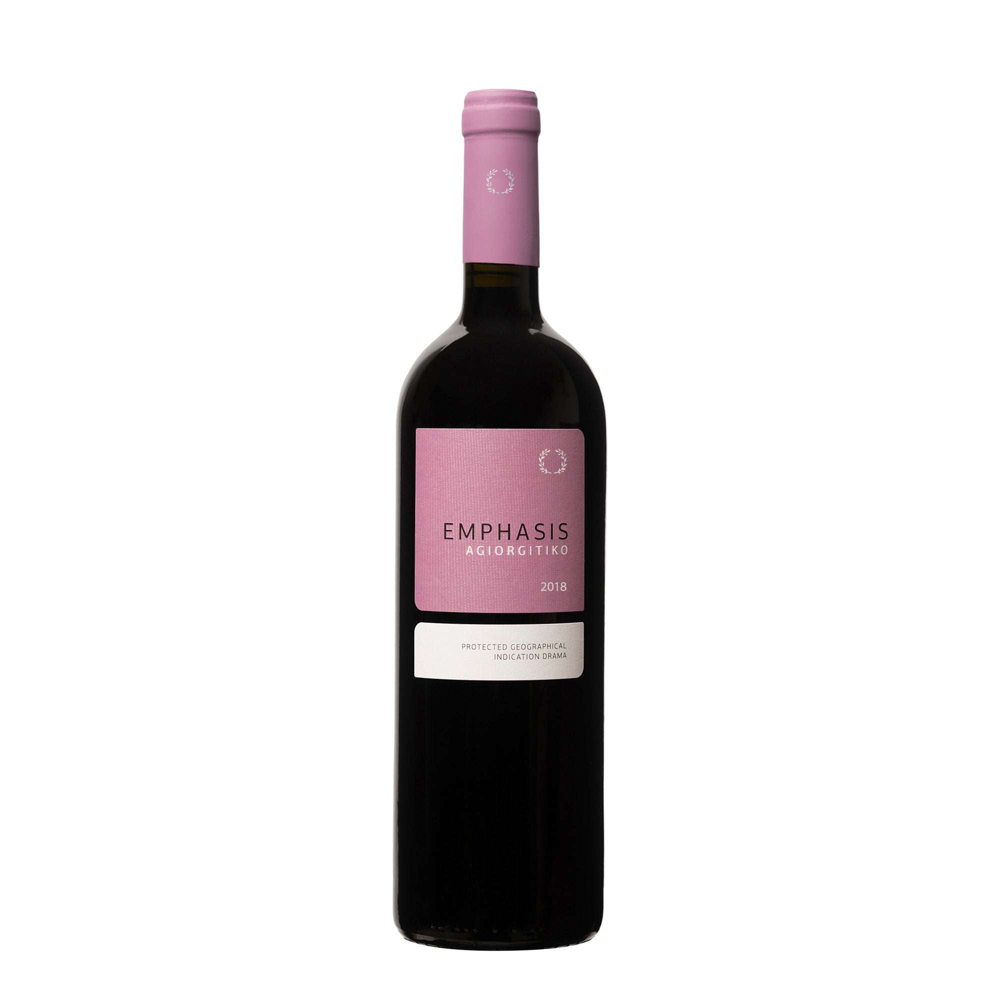 Flasche Pavlidis Emphasis Agiorgitiko Rotwein 2018 aus Drama PGI Region