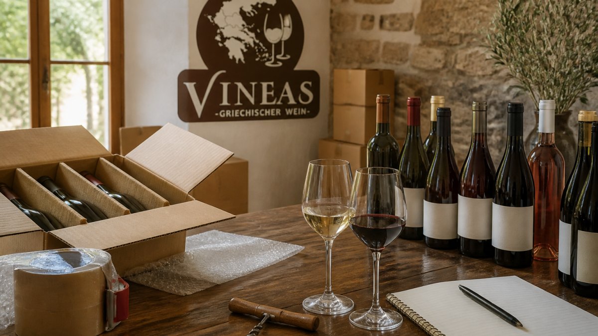 Griechischen Wein direkt vom Winzer bestellen: Anleitung