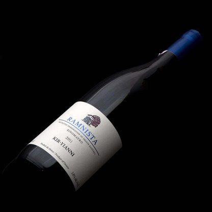 Ramnista Kyr Yianni Rotwein 2019 Naoussa Xinomavro trocken Holzfassausbau 18 Monate