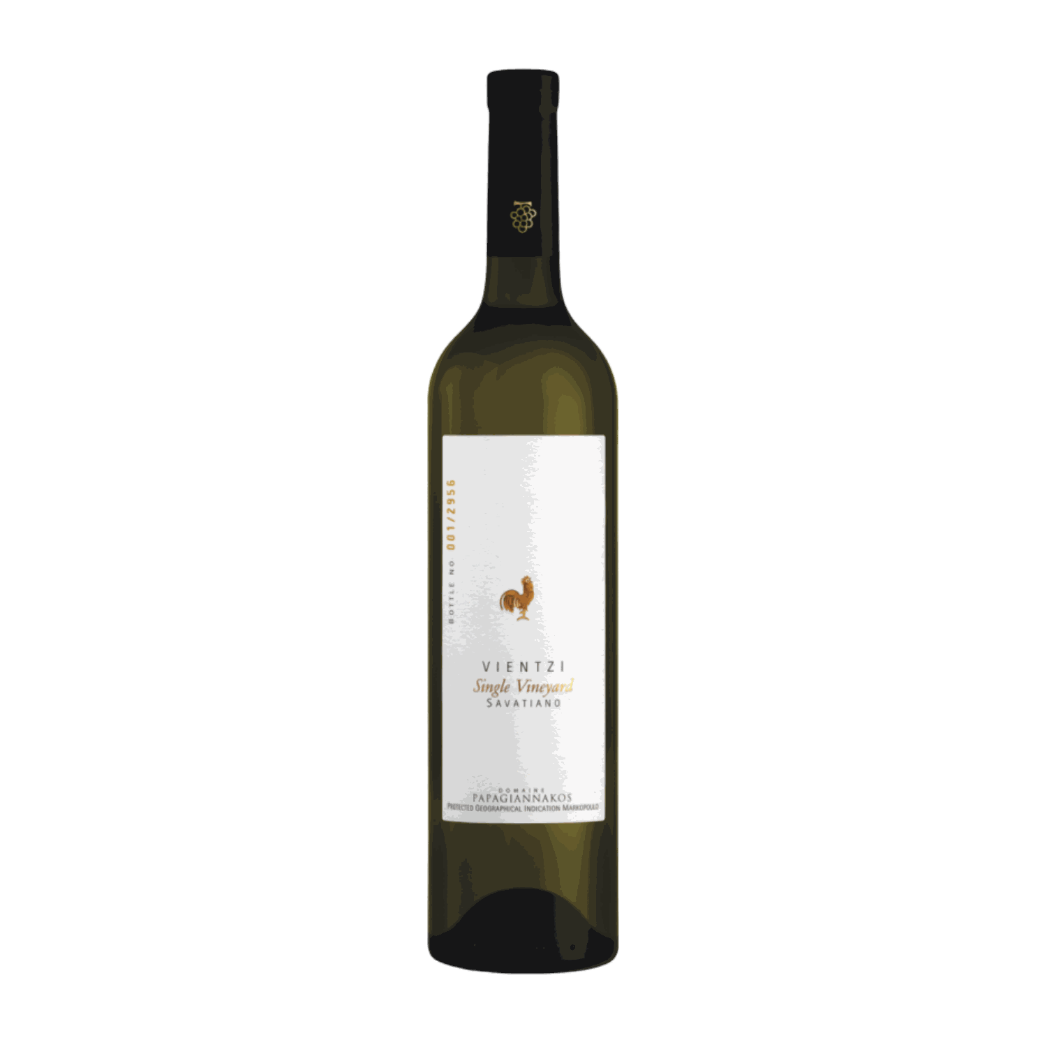 Papagiannakos Vientzi Savatiano Weißwein aus Markopoulo 2023 trocken mit mineralischem Charakter