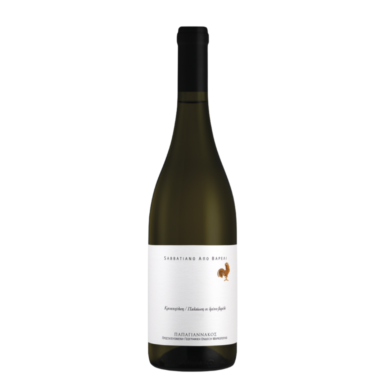 Papagiannakos Vareli - Savatiano Hautkontakt Domaine Papagiannakos Weinflasche olivgrün, Hautkontakt