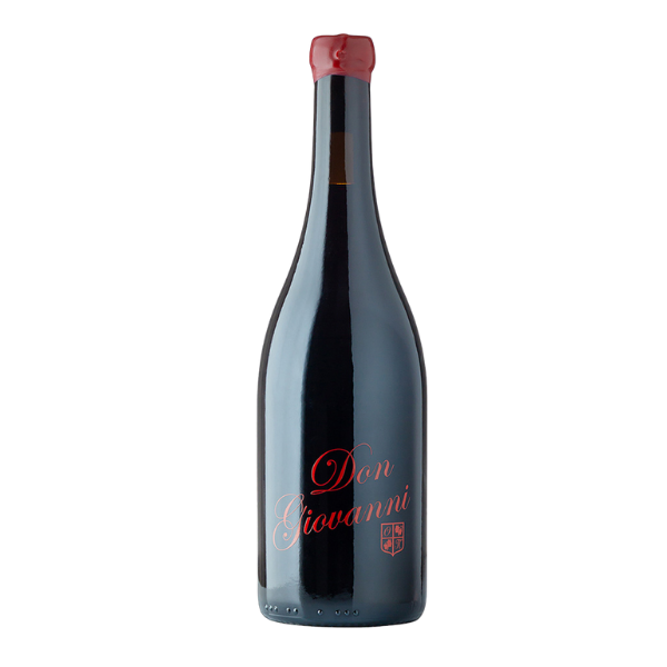 Rotwein Papargyriou Estate Don Giovanni Nebbiolo in eleganter Flasche mit rotem Korken