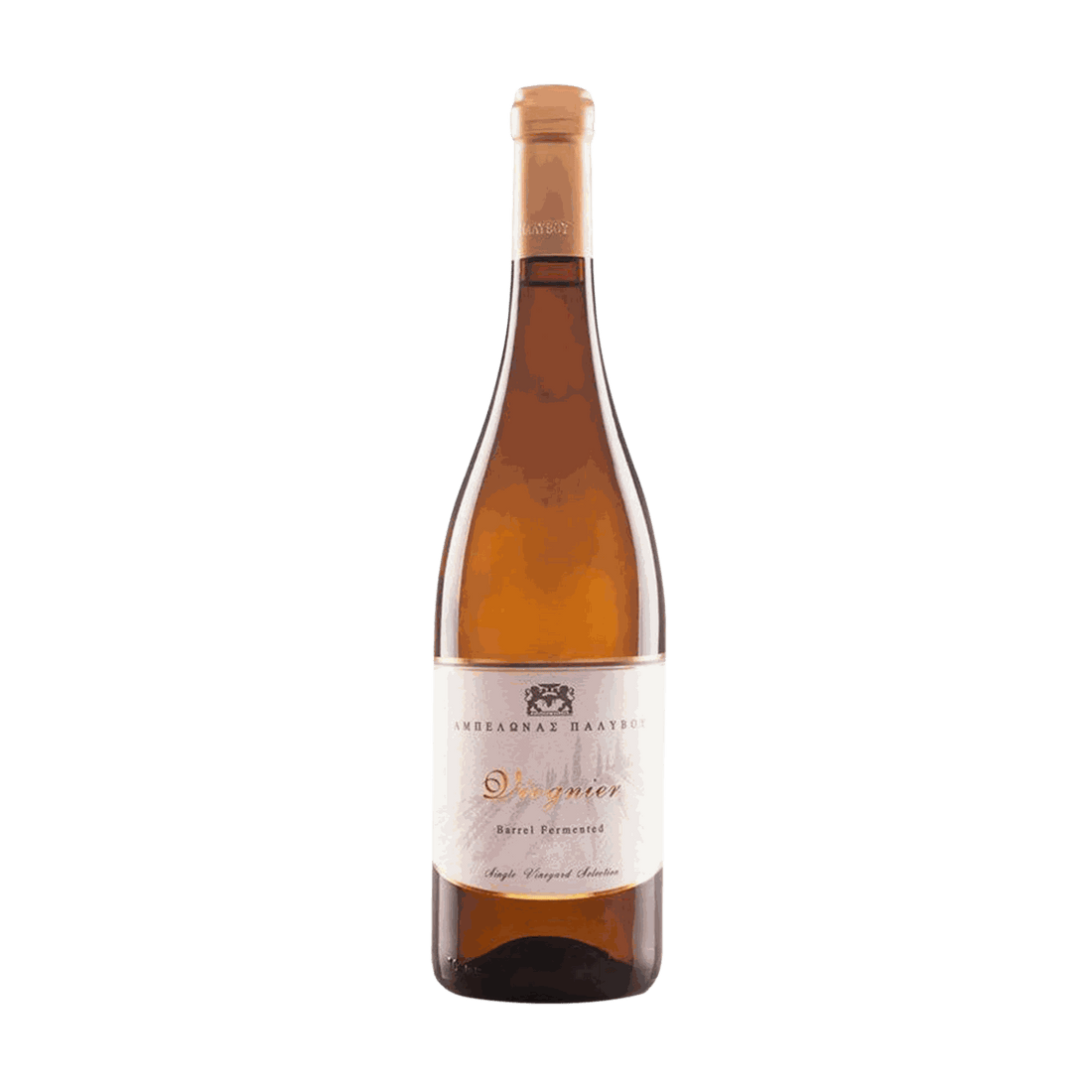 Viognier Palivou weißer griechischer Wein mit Aprikosen- und Pfirsichnoten