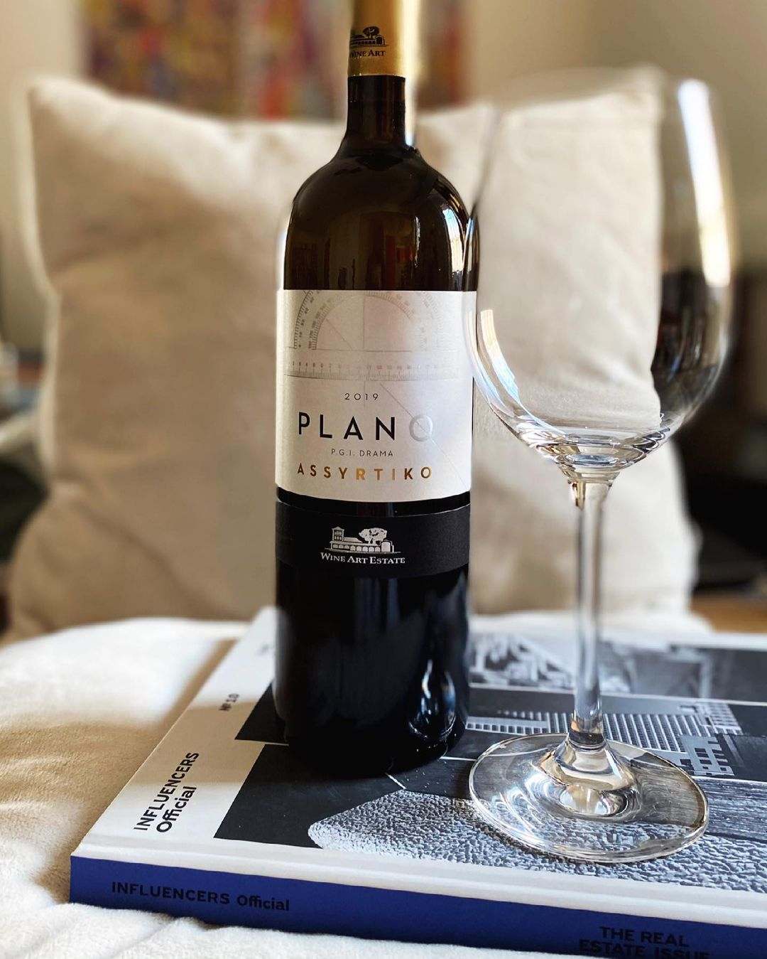Plano Assyrtiko Weißwein 2023 trocken mit mineralischem Charakter und Zitrusaromen aus Drama PGI