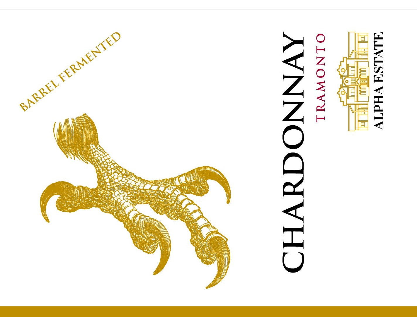 Eleganter griechischer Chardonnay aus dem Weingut Alpha Estate. Die kunstvolle Illustration der Krabbe auf dem Etikett verleiht diesem Wein einen unverwechselbaren Charakter.