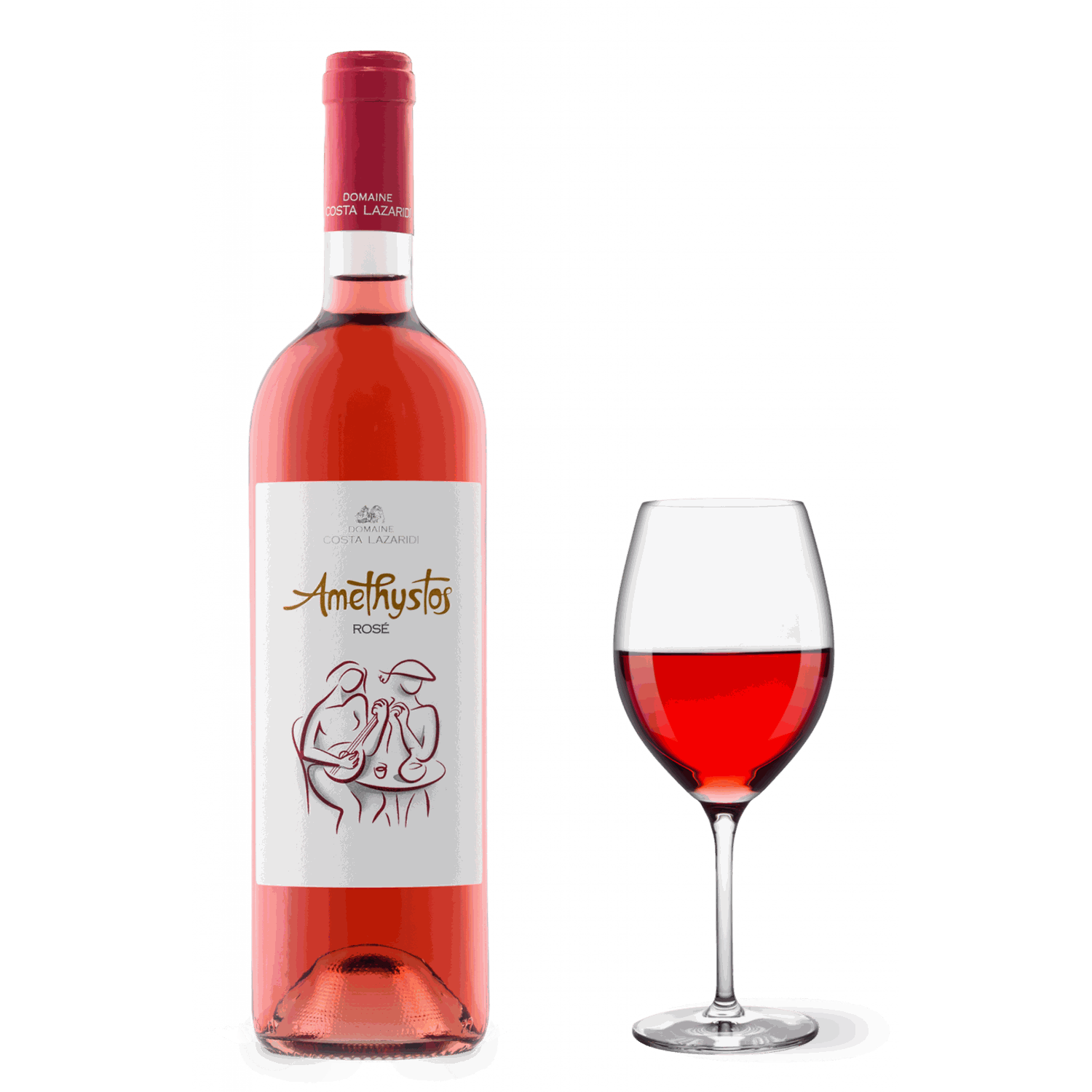 Amethystos Rosé - DOMAINE COSTA LAZARIDI - vineas.shop