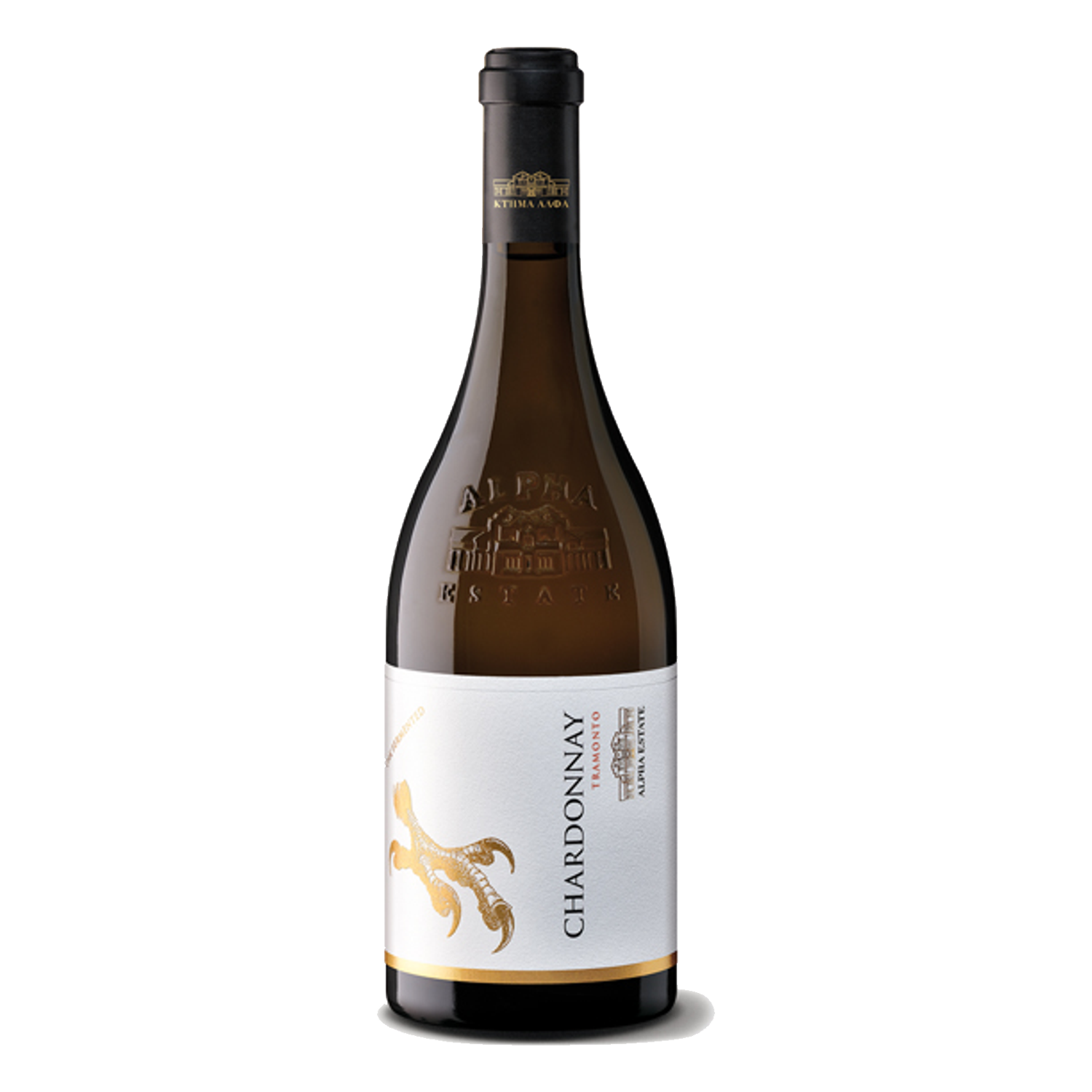 Alpha Estate Ecosystem &quot;Chardonnay&quot; - Hochwertiger griechischer Weißwein mit eleganter Optik und ausgewogenem Geschmack aus dem Weingut Alpha Estate.