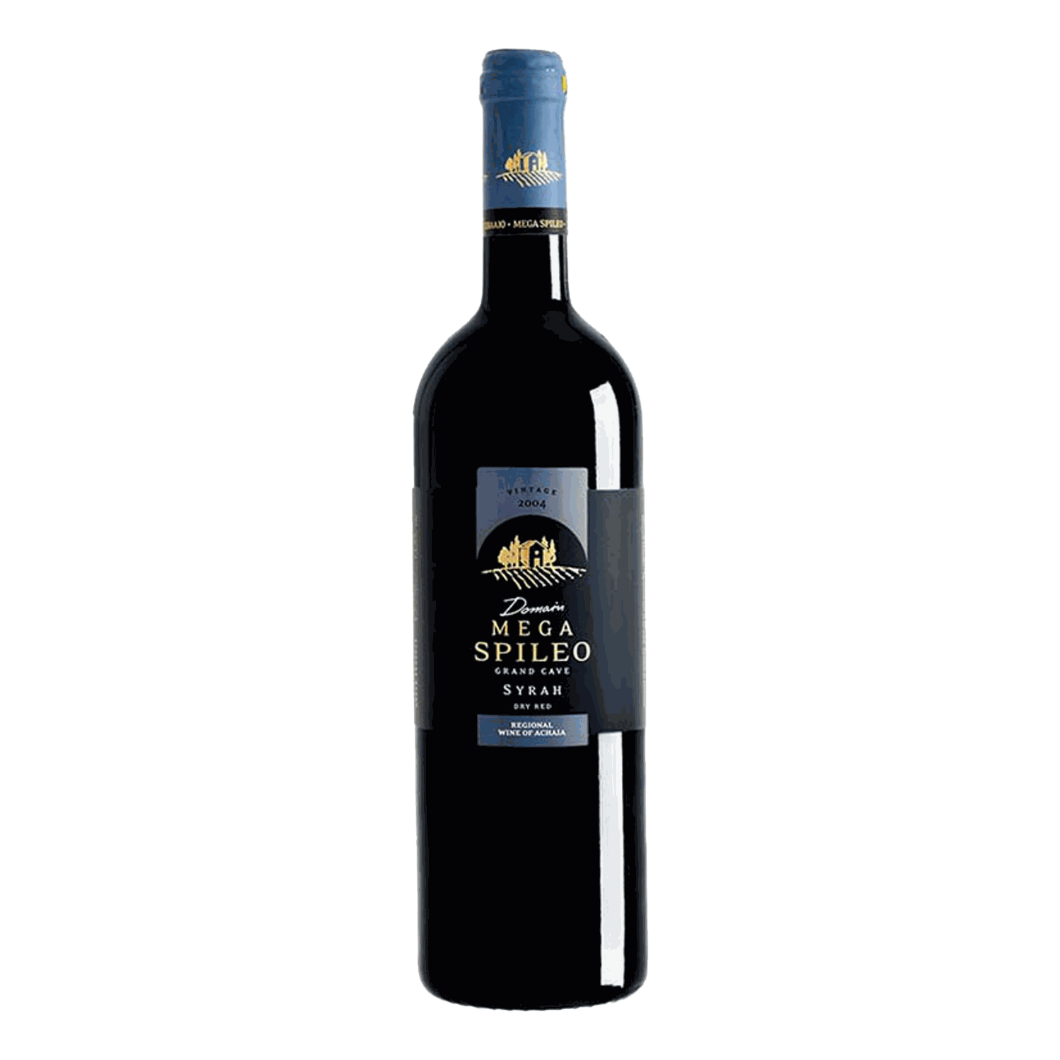 Mega Spileo Syrah Rotwein aus Achaia 2015 mit komplexen Aromen und Holzfasslagerung