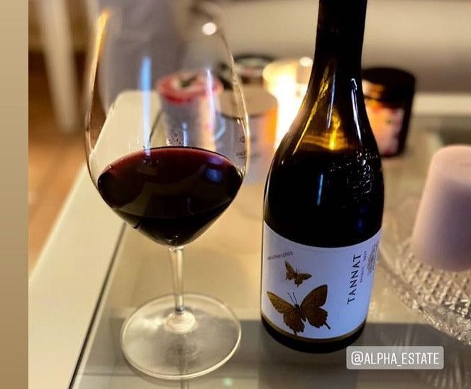Ecosystem Tannat Alpha Estate roter Wein aus Florina 2018 mit intensiven Fruchtaromen in Holzausbau